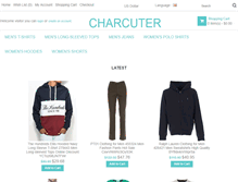 Tablet Screenshot of charcuteriafina.com
